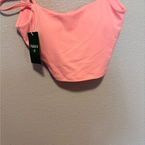 HALARA Vibrant Coral Crop Top